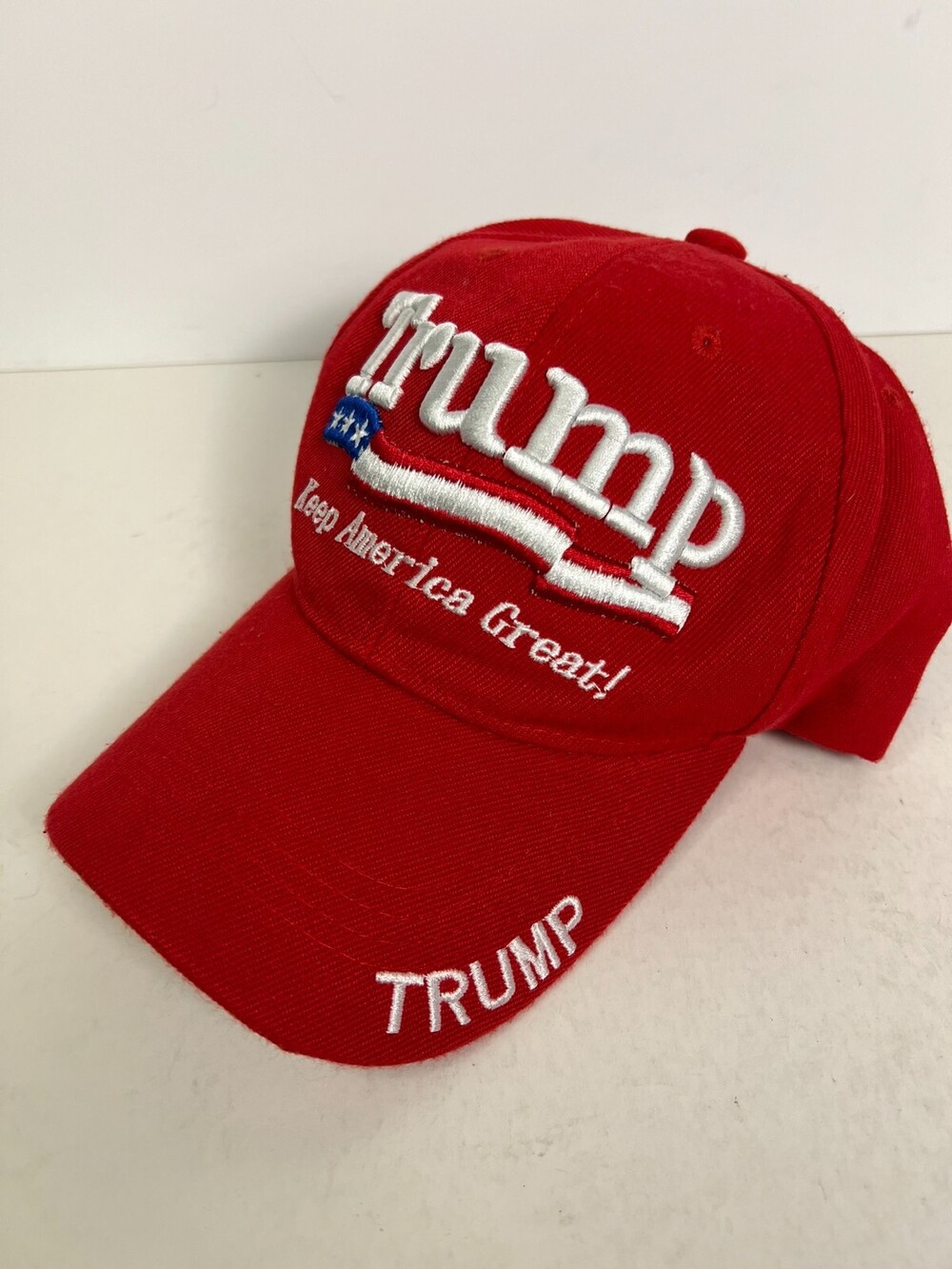 Trump Hat Keep America Great Red USA American Flag Adjustable Cap Donald Trump